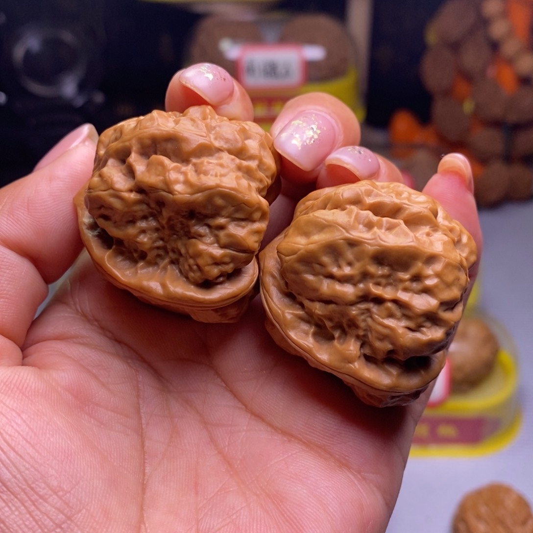 把件文玩核桃06蛤蟆头38.5尺