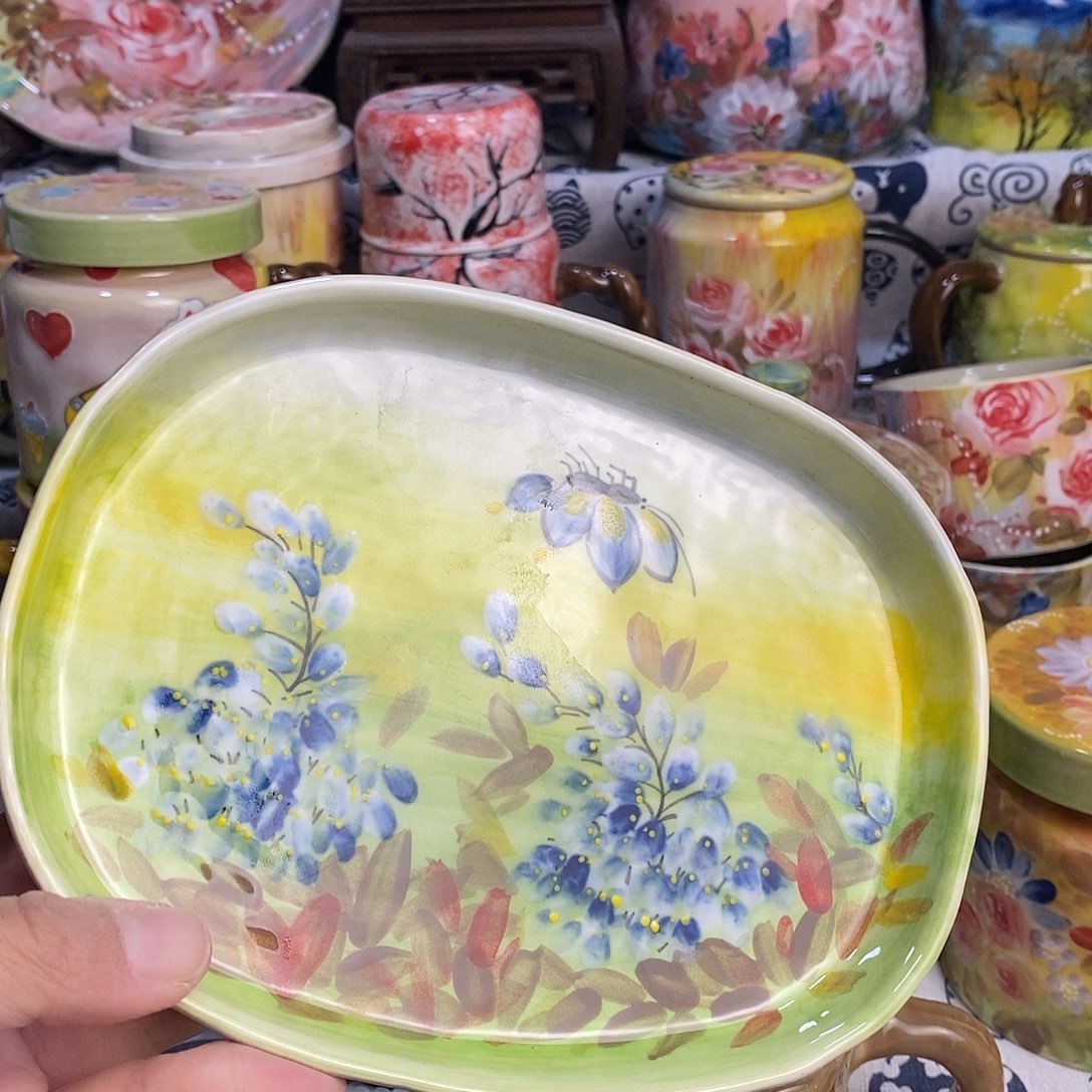 瓷片手绘陶瓷福利多多