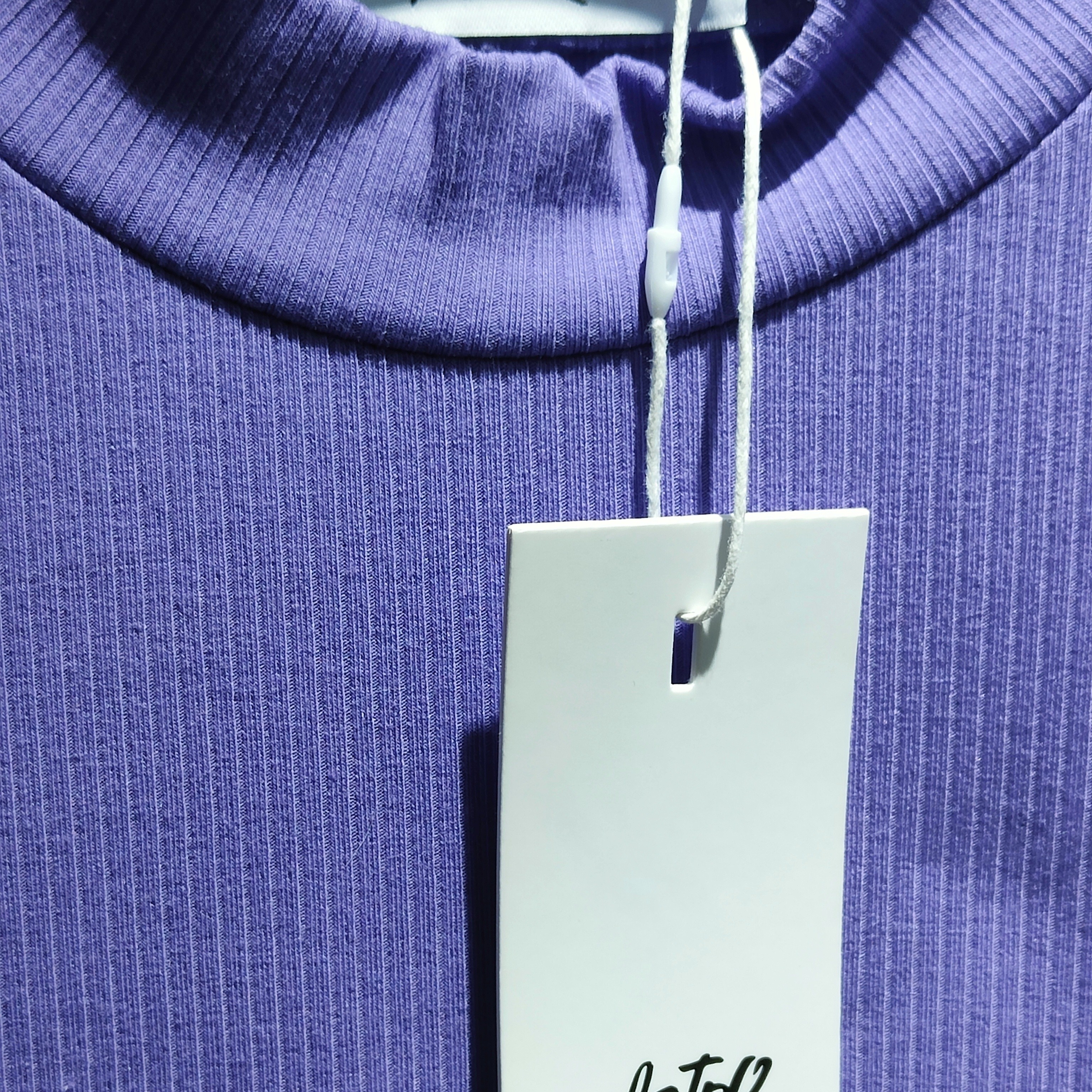 修身型常规款长袖半高领打底