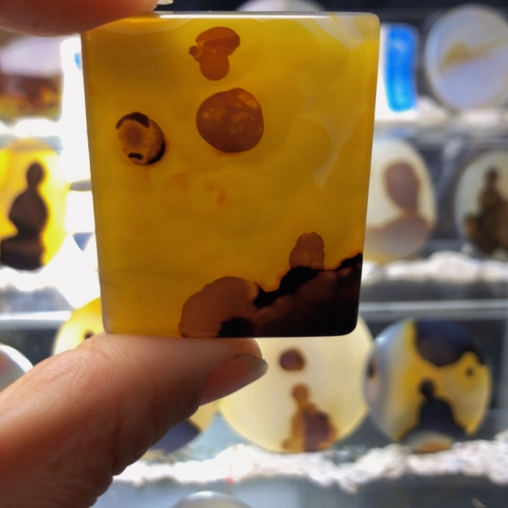 合金玛瑙/玉髓珠宝奇石179