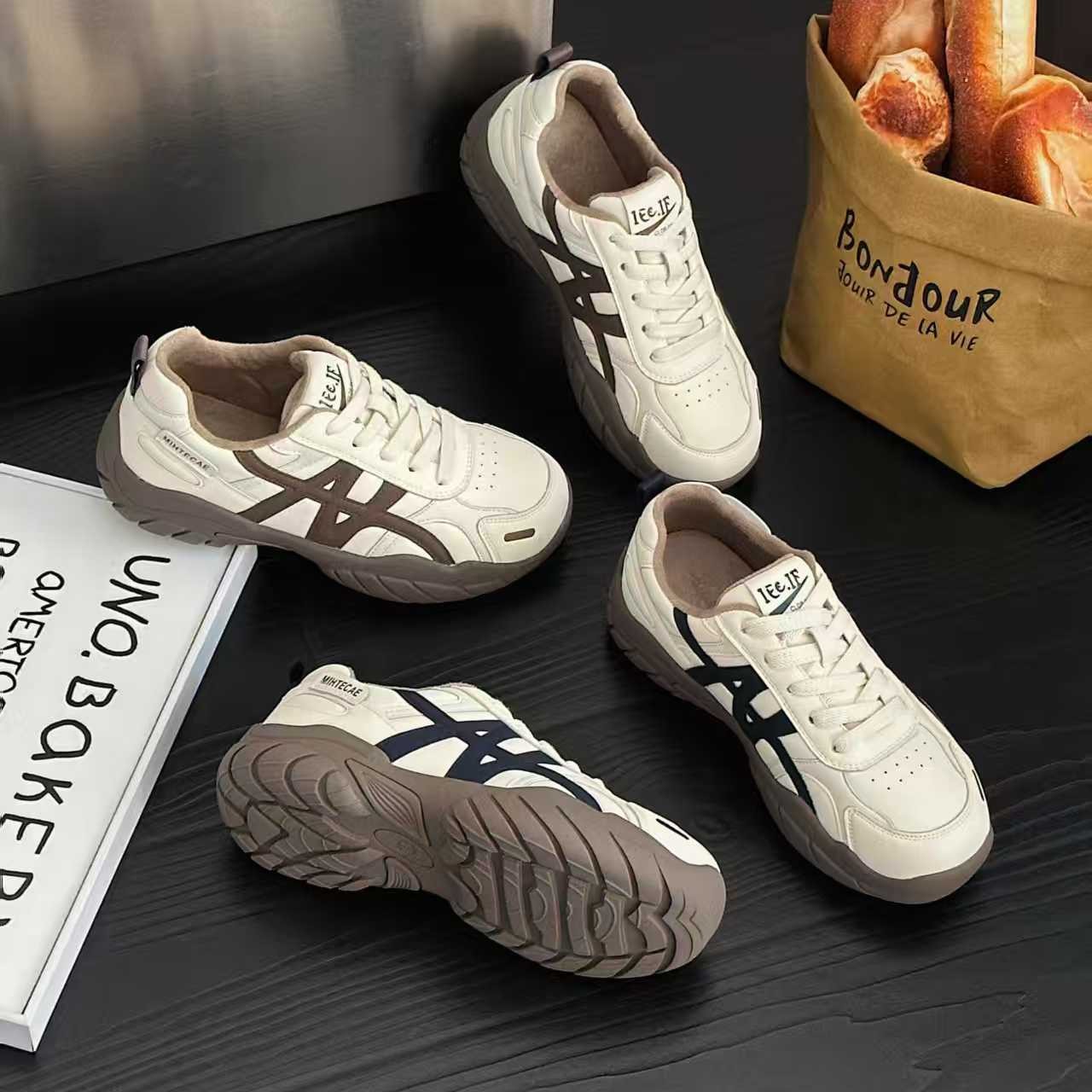 路易保罗实体鞋店新款网红休闲舒适百搭阿甘潮鞋