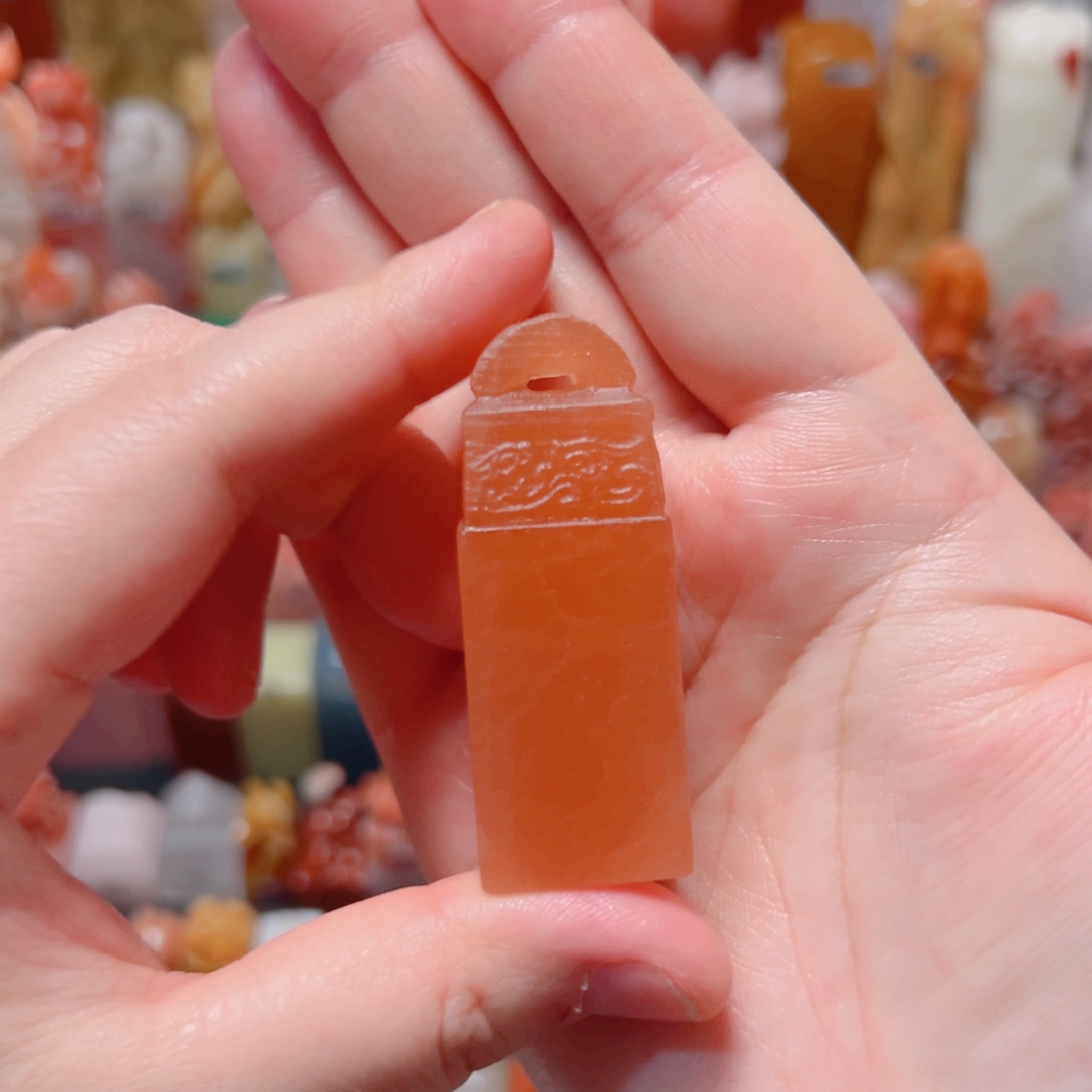 器皿大糖手工篆刻包手工刻字2厘米