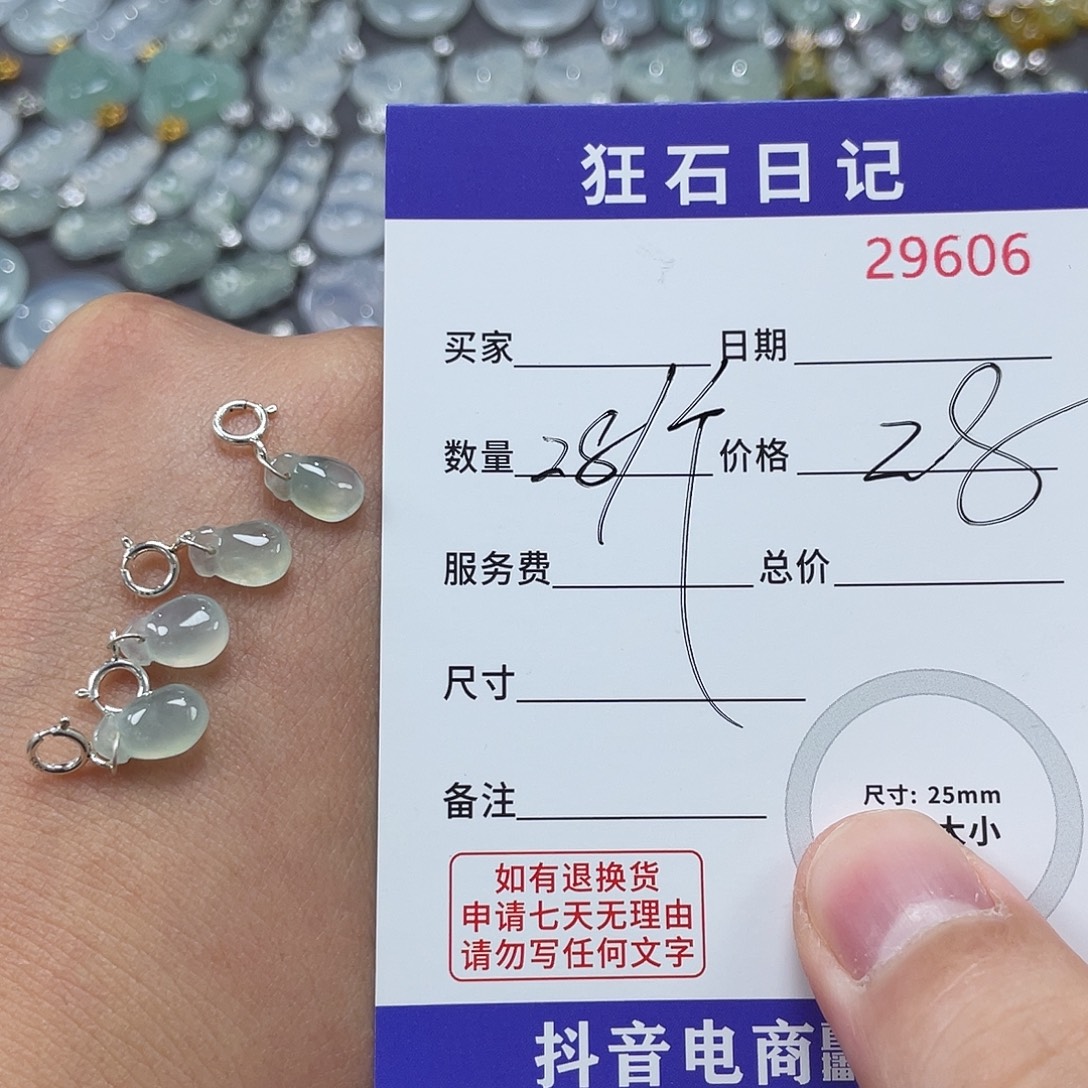 翡翠银S925镶嵌颈饰