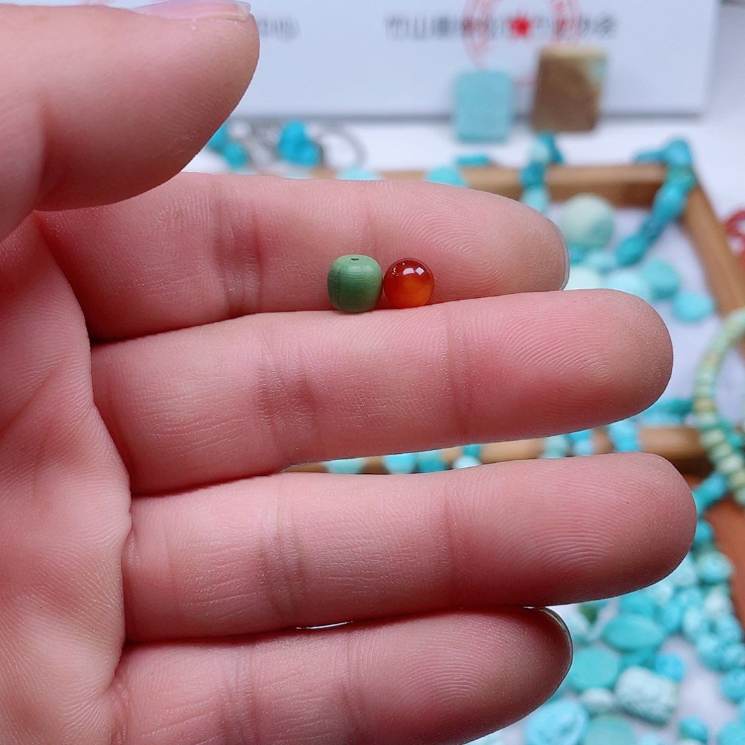 南红玛瑙颈饰未镶嵌元****E392