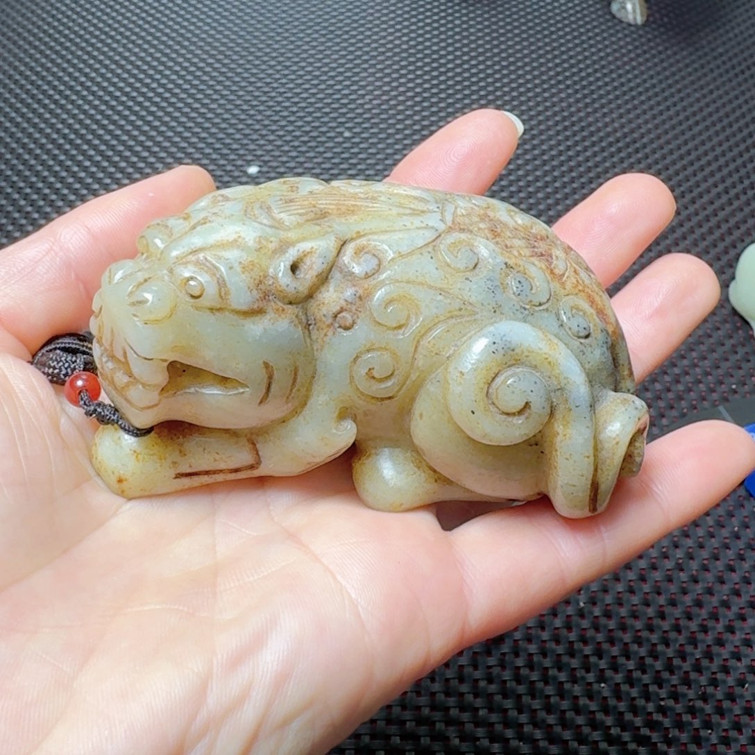 和田玉挂件未镶嵌