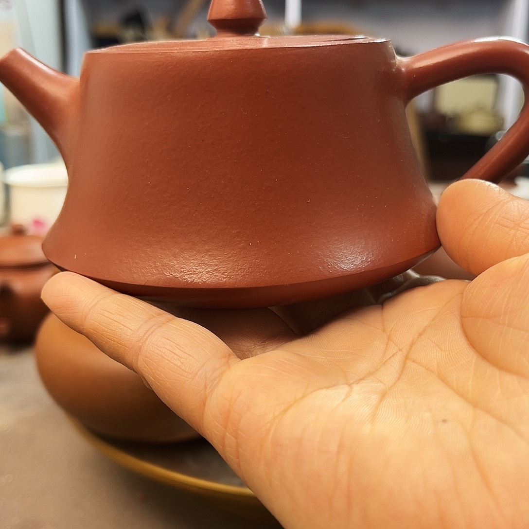 紫砂茶壶全手工制作