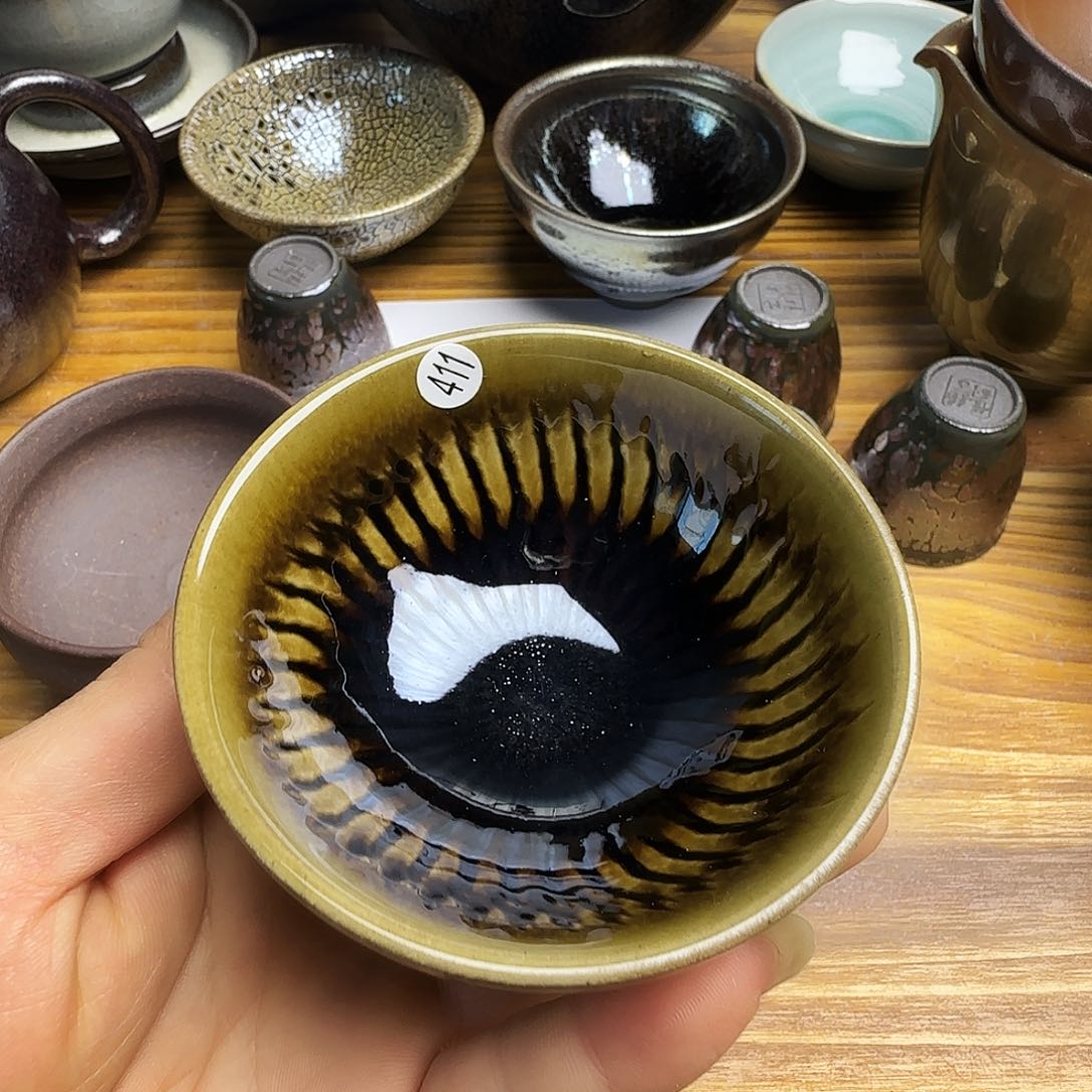 茶盏建窑建盏茶器411