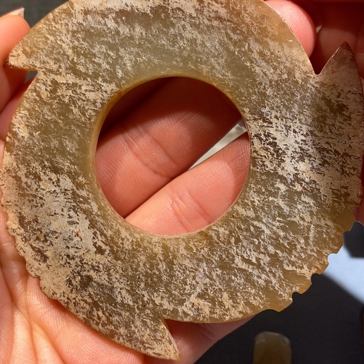 未镶嵌和田玉（糖玉）手链飞**藏