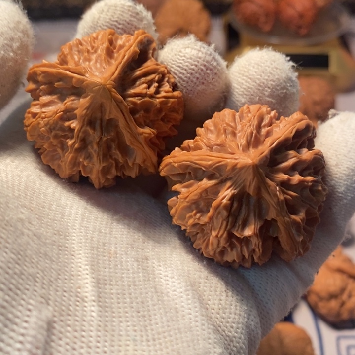 文玩核桃吊坠41野生三棱