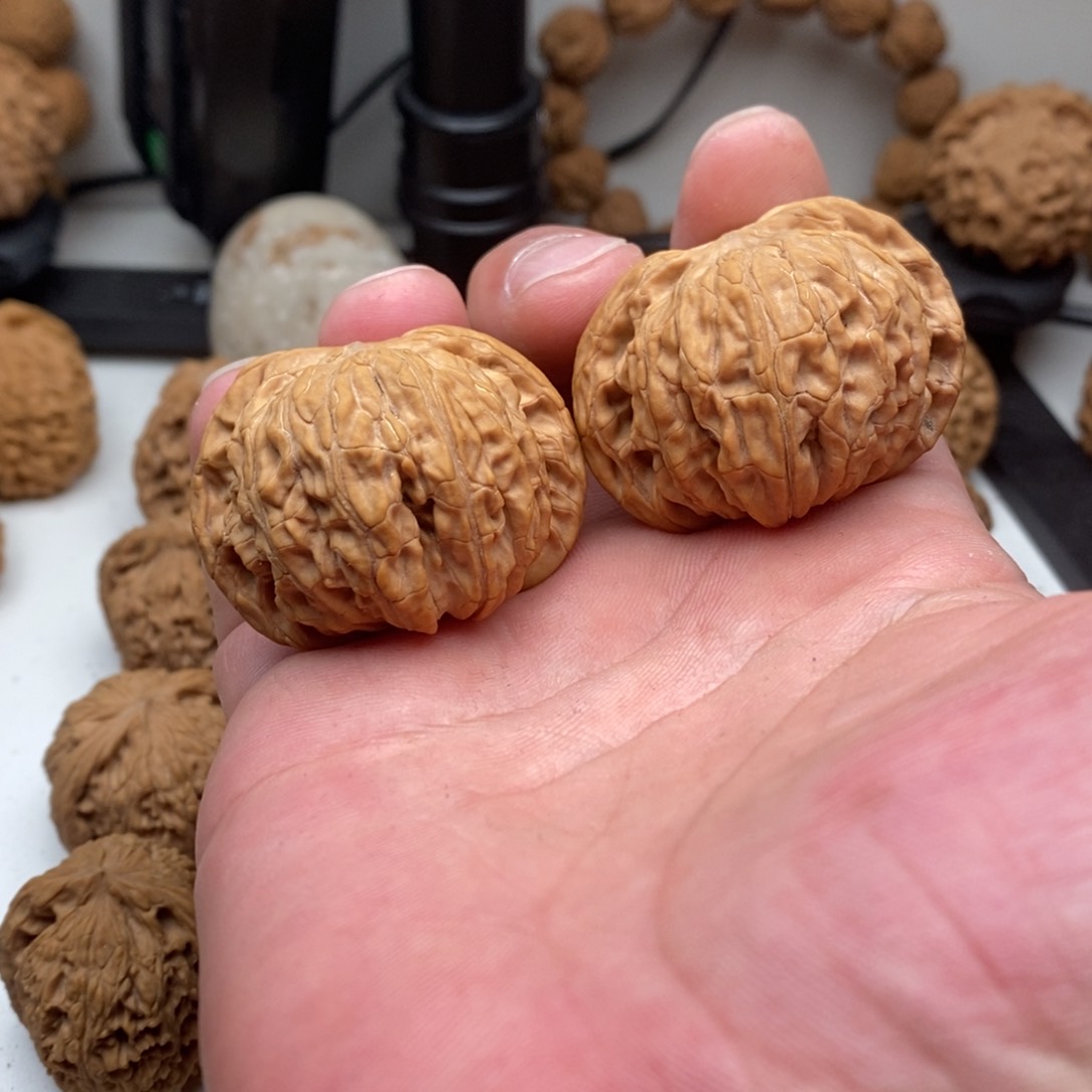 文玩核桃吊坠磨盘44