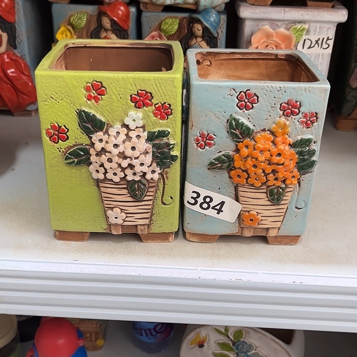 粗陶材质多肉花盆