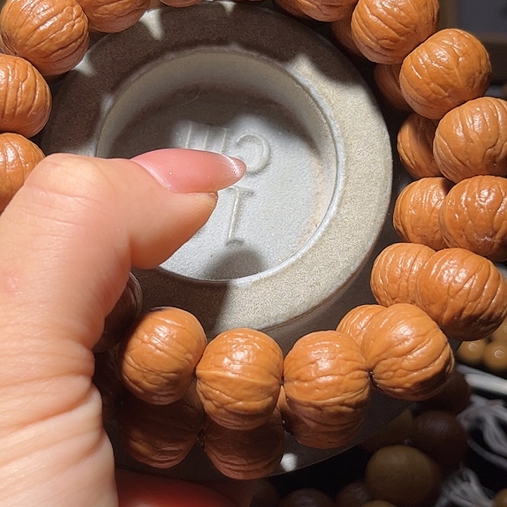 吊坠猴头核桃15同尺南瓜手串全品无瑕无药无修