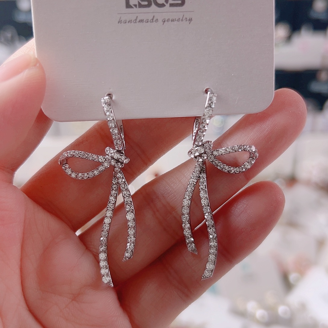 琉璃铁合金合金耳环的