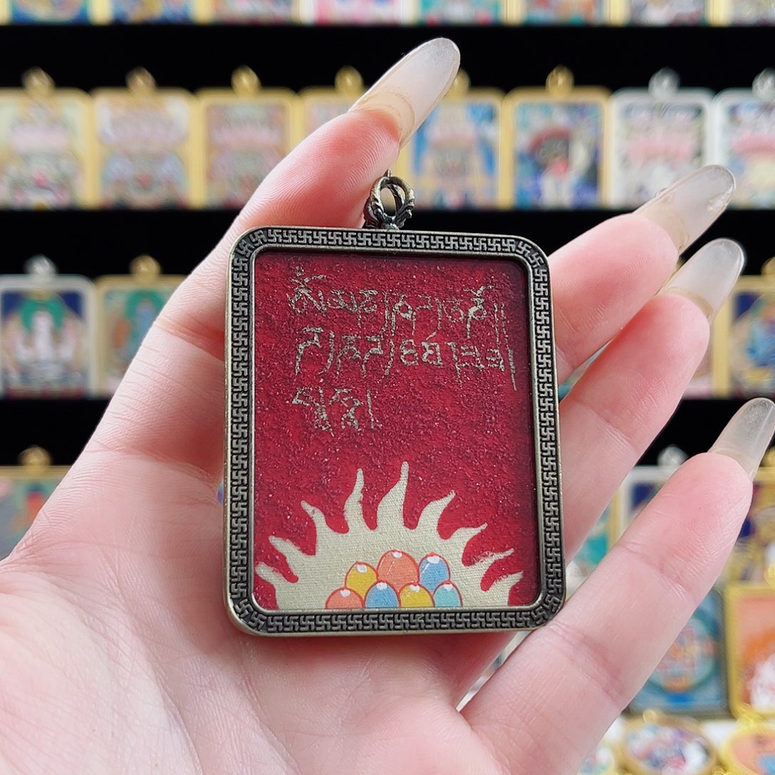 吊坠摩尼宝纯手绘