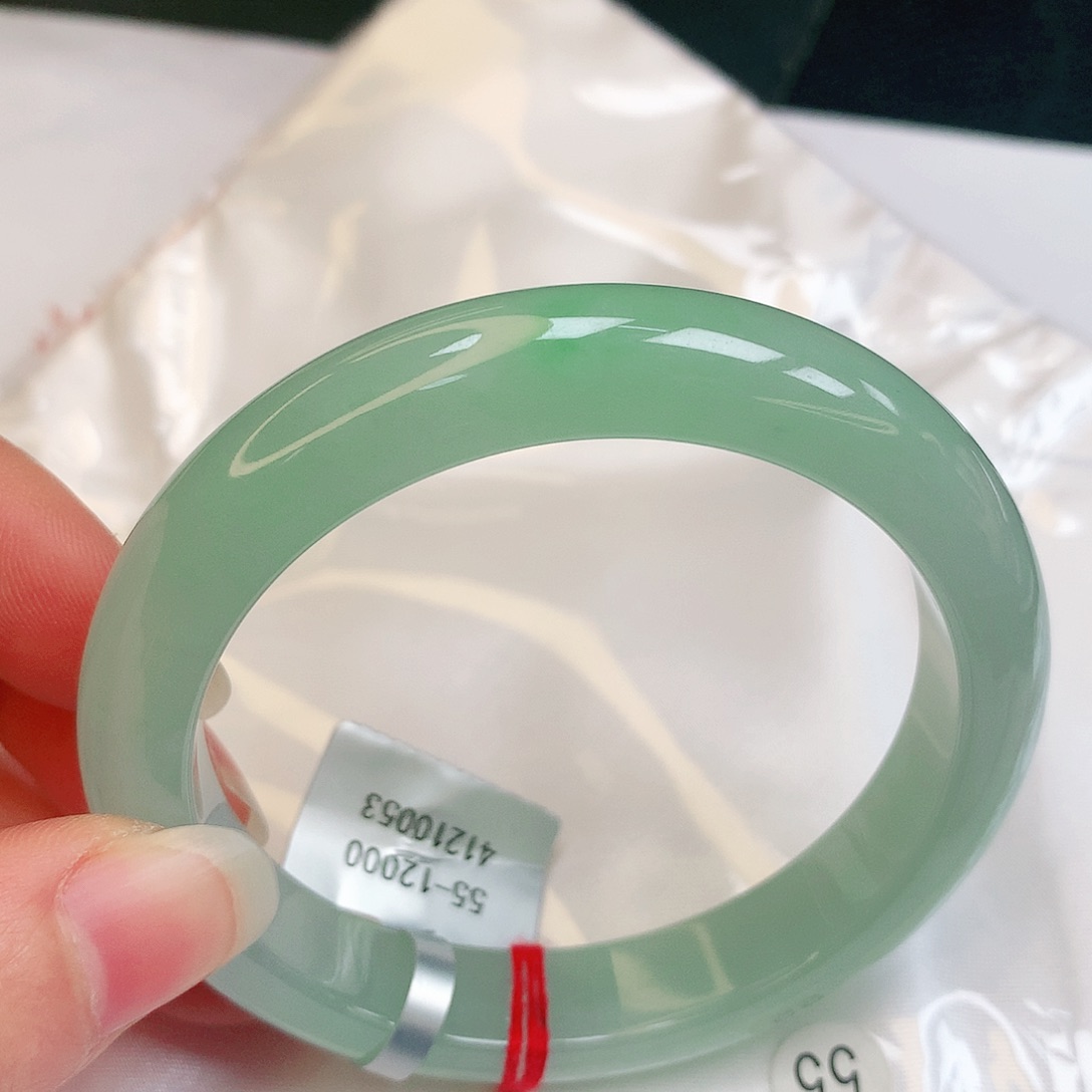 【闪购商品】翡翠手镯未镶嵌缅甸天然a货翡翠