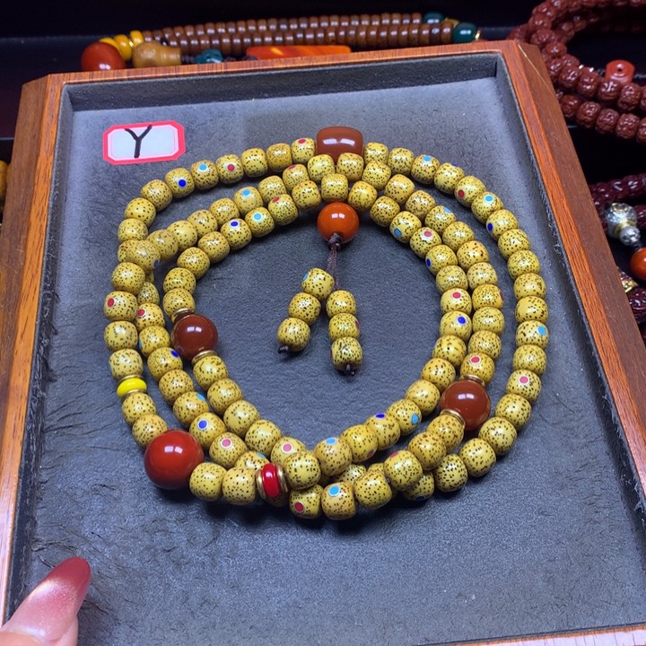 星月菩提吊坠菩提