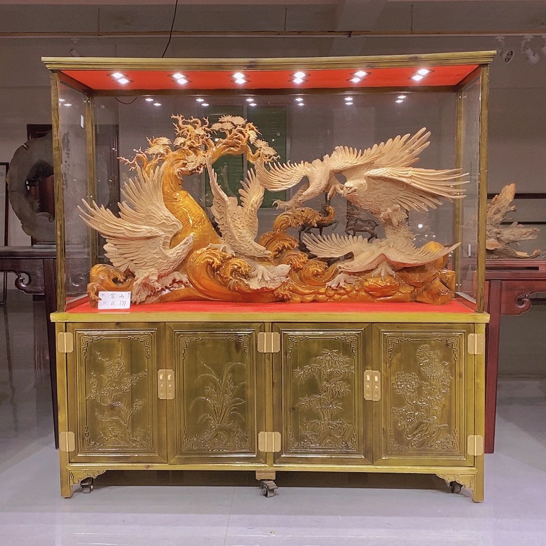 金丝楠大*金丝楠小叶桢楠摆件