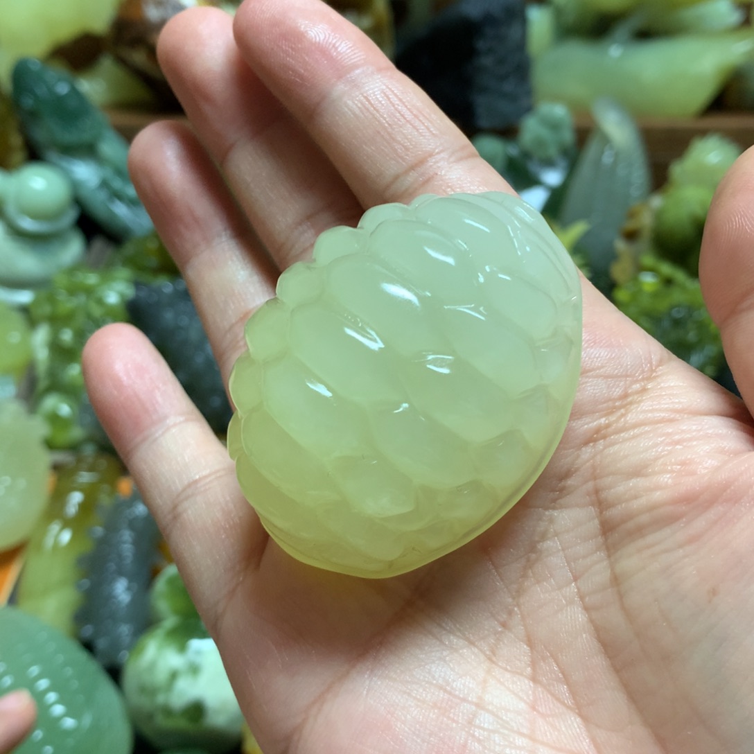 岫玉手把未镶嵌手把