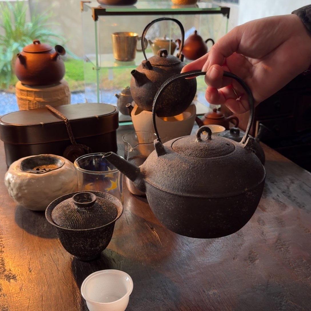 松风舍程伟作品赤贫煮水壶