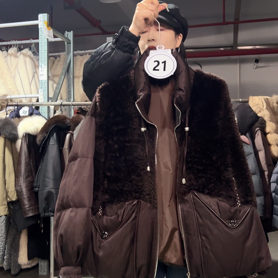 时尚保暖毛毛外套21