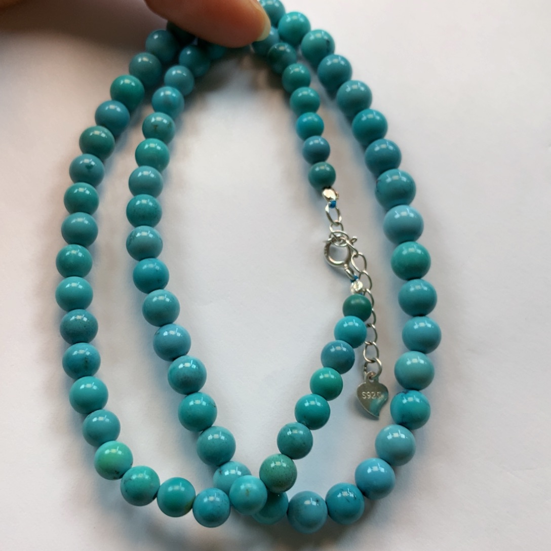 绿松石锁骨链未镶嵌