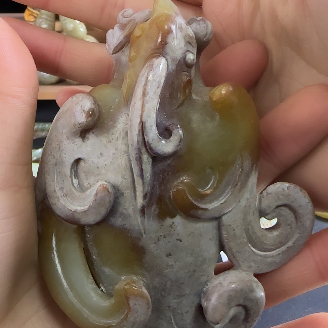 和田玉挂件未镶嵌