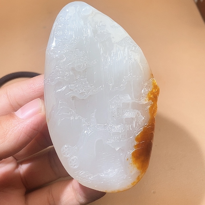 和田玉颈饰未镶嵌HX