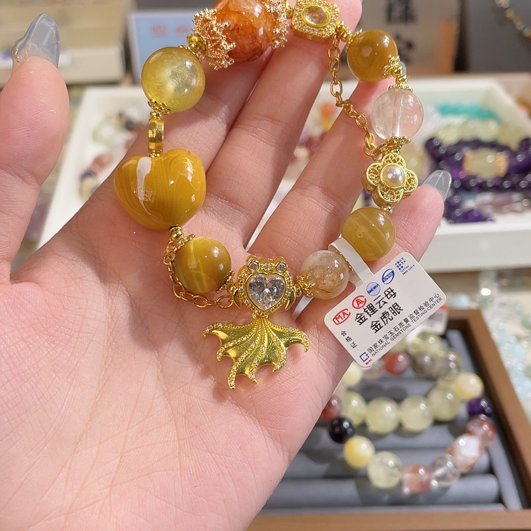 水晶手链未镶嵌多样性发货032