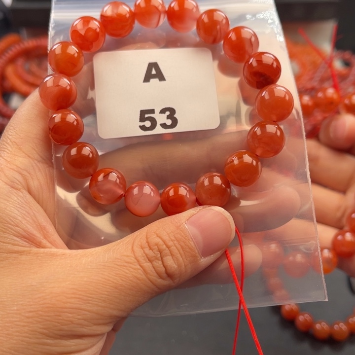 南红玛瑙未镶嵌多样性发货默认微瑕称重11mm