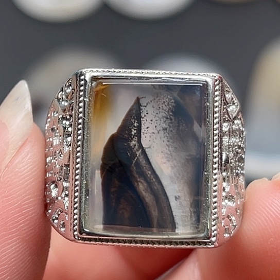 玛瑙/玉髓珠宝半成品未镶嵌