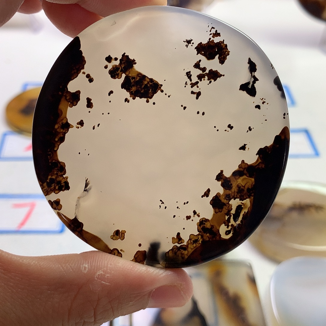 未镶嵌玛瑙/玉髓珠宝半成品