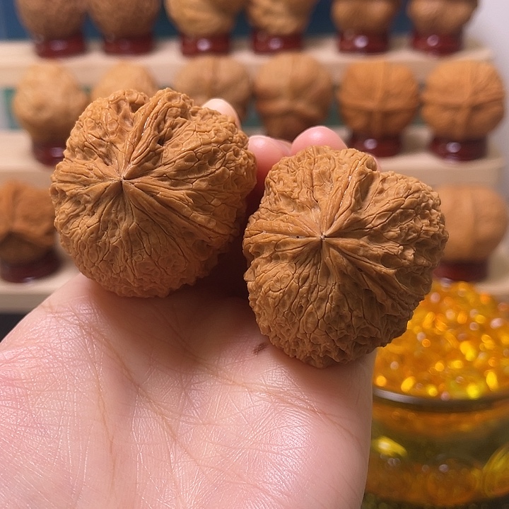 吊坠文玩核桃40铁三18