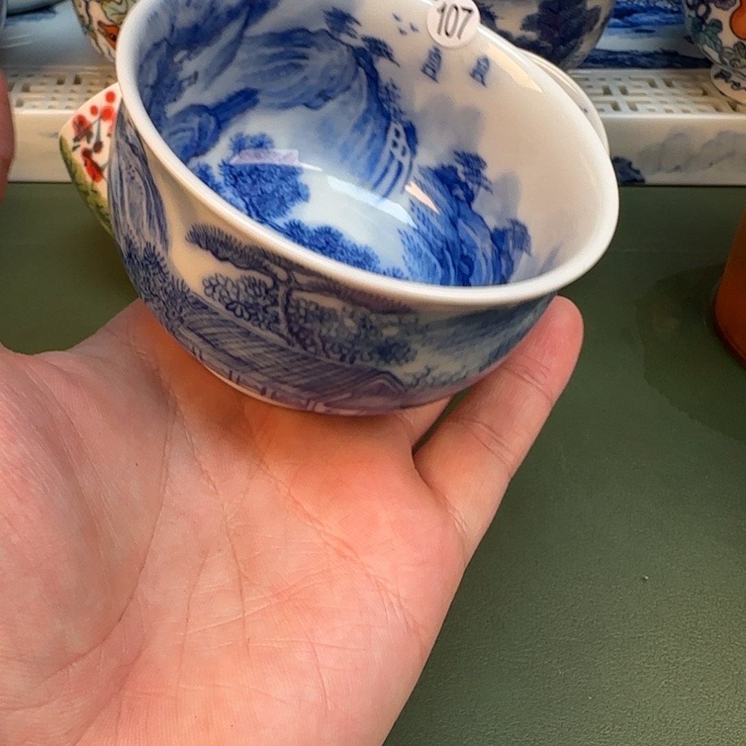 彦祖纯手工手绘茶具107