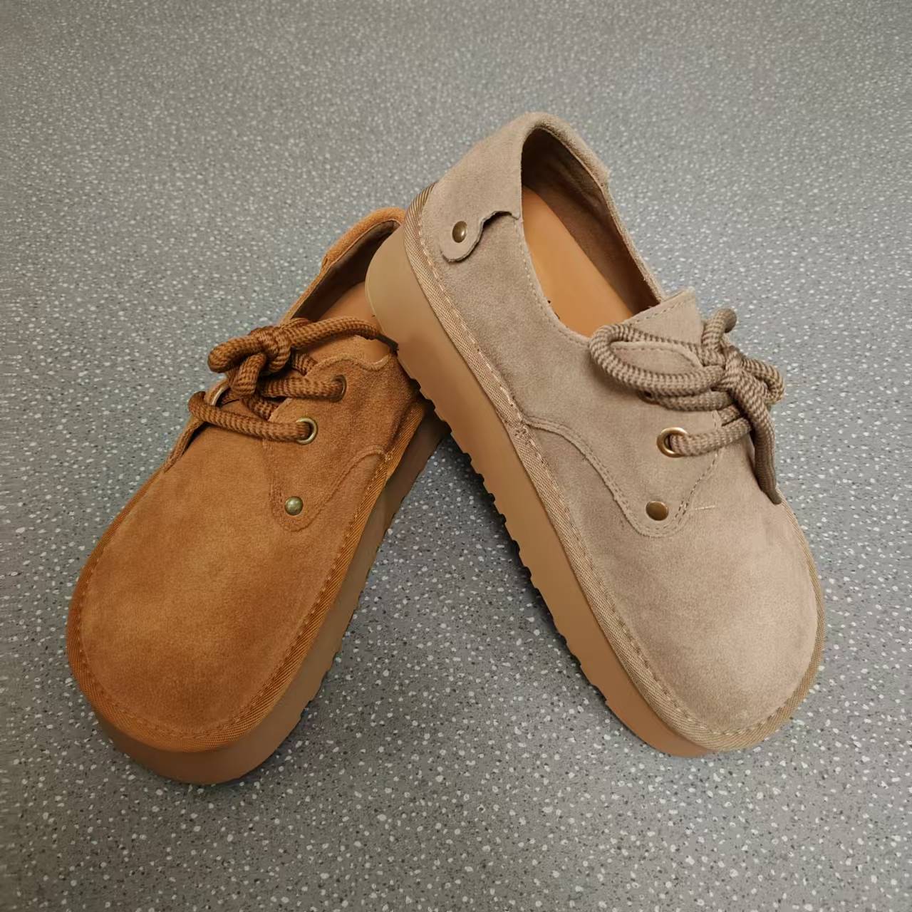 6012（飞儿同款）博肯鞋潮流女鞋厚底低帮