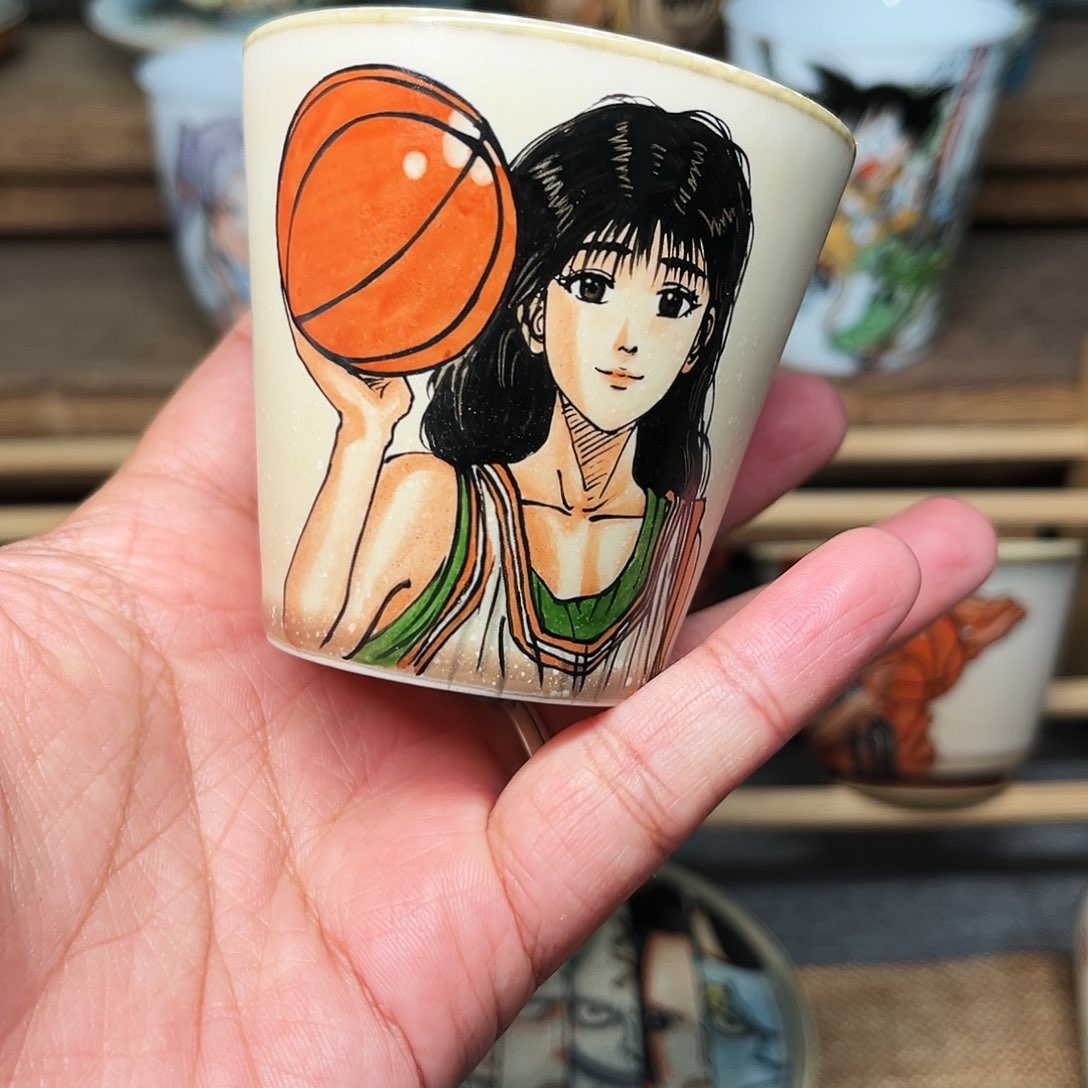 杯景德镇陶瓷手绘主人杯