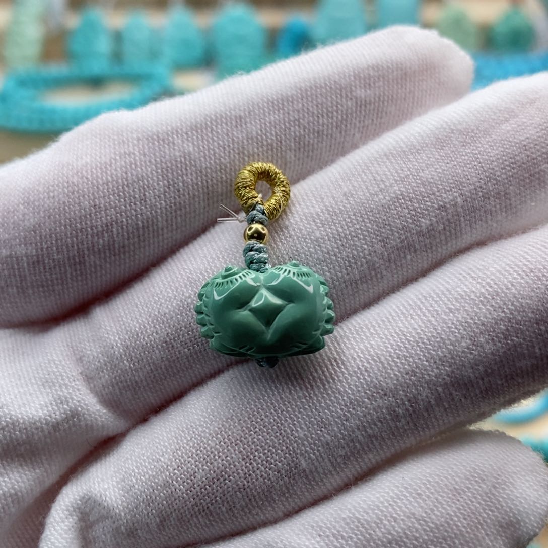 绿松石珠宝奇石未镶嵌