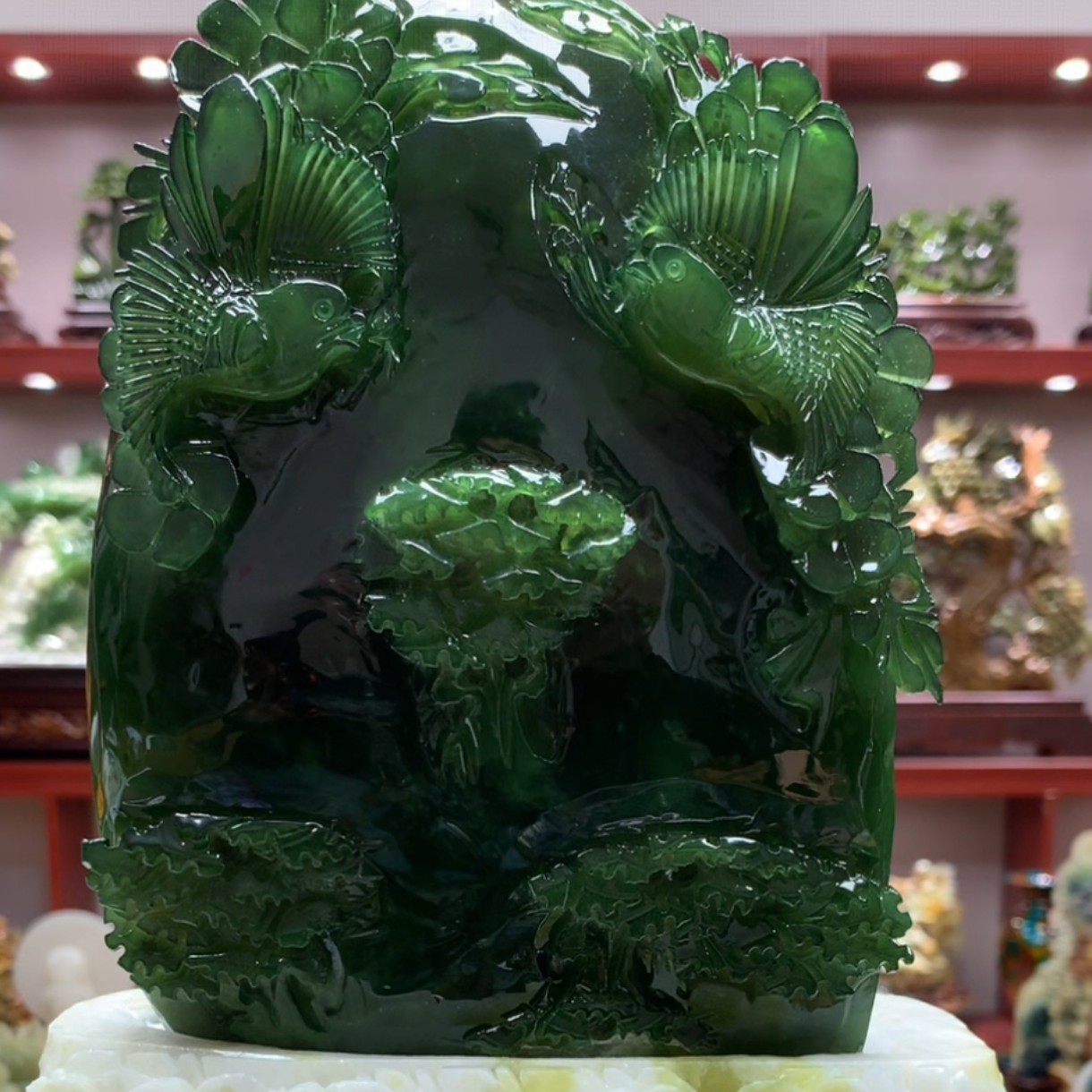 82006家居装饰雕刻摆件玄关电视柜客厅办公室乔迁开业