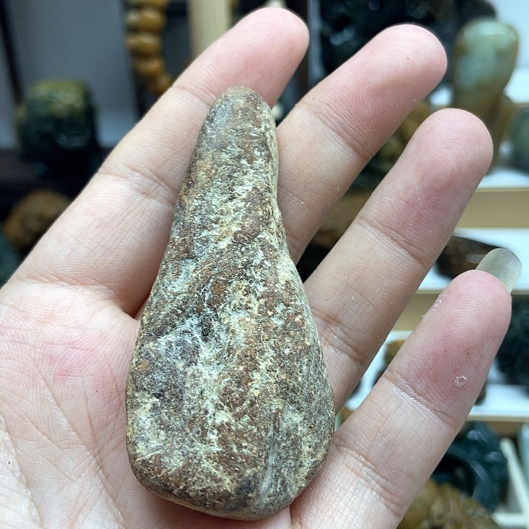 岫岩河磨玉（透闪石质玉）挂件未镶嵌