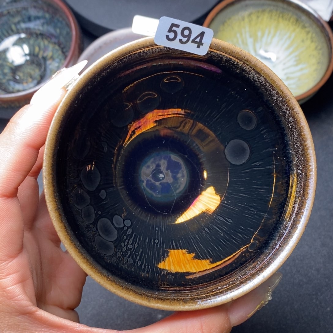 茶盏建窑建盏主人杯594