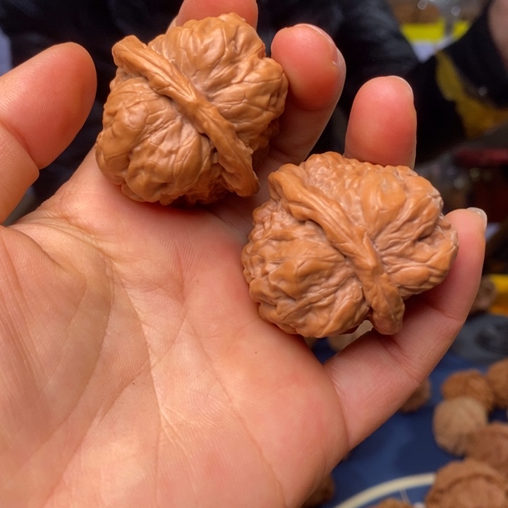 文玩核桃吊坠文玩核桃蛤蟆头38～