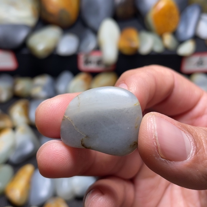 和田玉未镶嵌挂件17