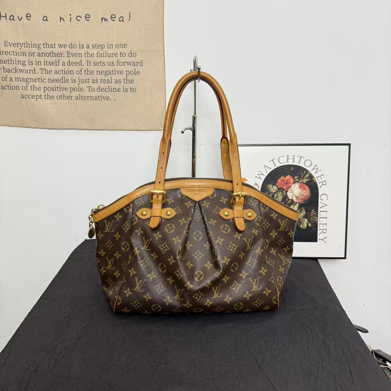 95新 LouisVuitton/路易威登 古登中古/lv饺子包/手提包/单肩包