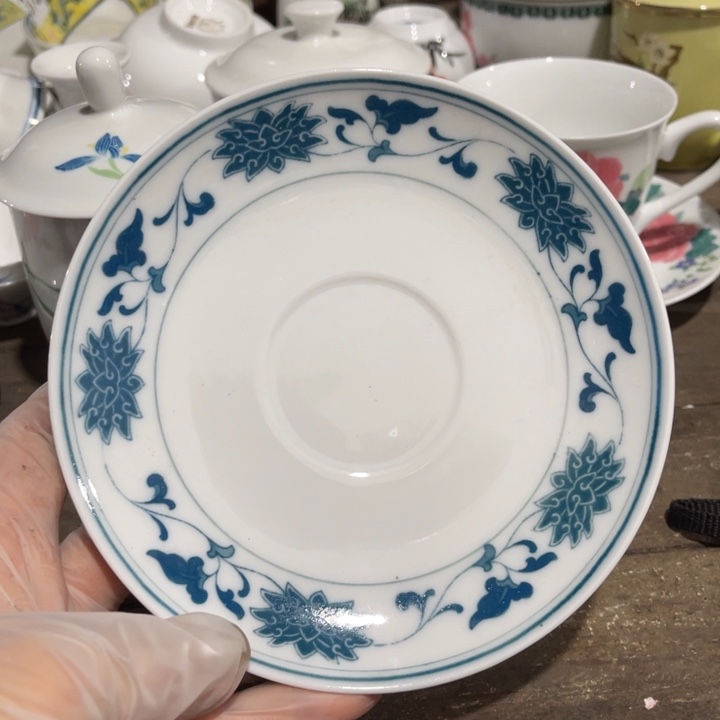 群力70后139瓷托盘14.8厘米