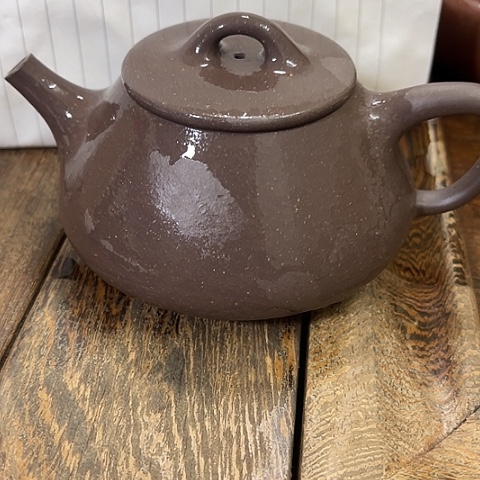 紫砂茶壶平盖石瓢200c c