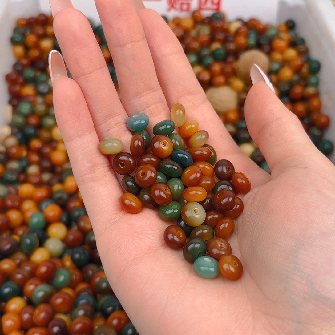 吊坠菩提根/象牙果小敦煌算盘100个