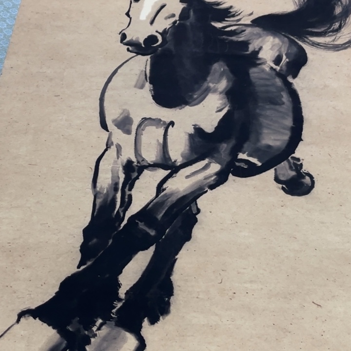 横款臻弘，字画，中堂