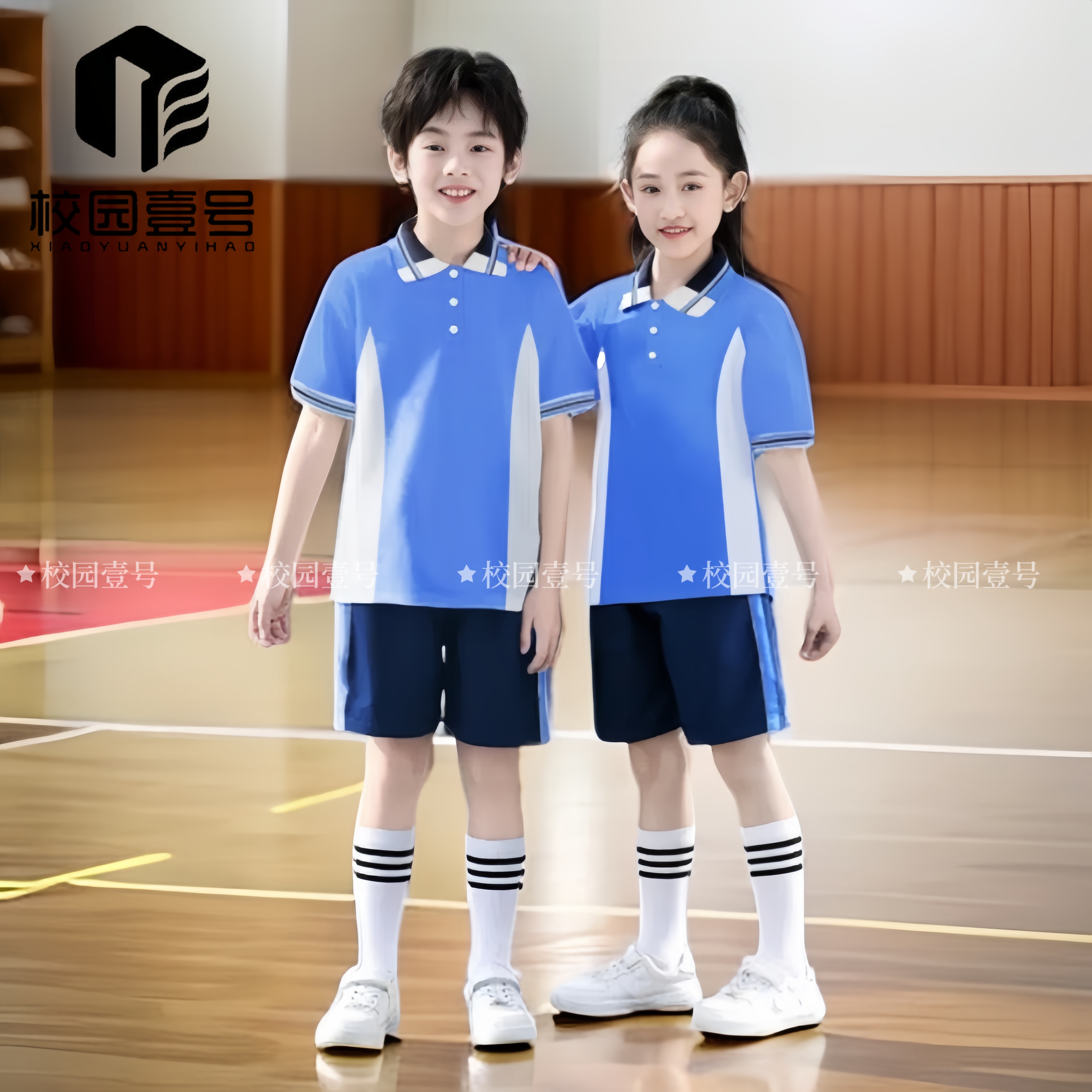 【禅城小学校服】25年新款校服夏季冰感短袖短裤套装裤运动服莫代尔
