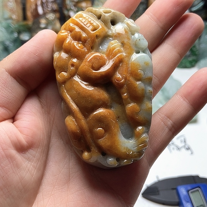 颈饰未镶嵌翡翠翡翠a货