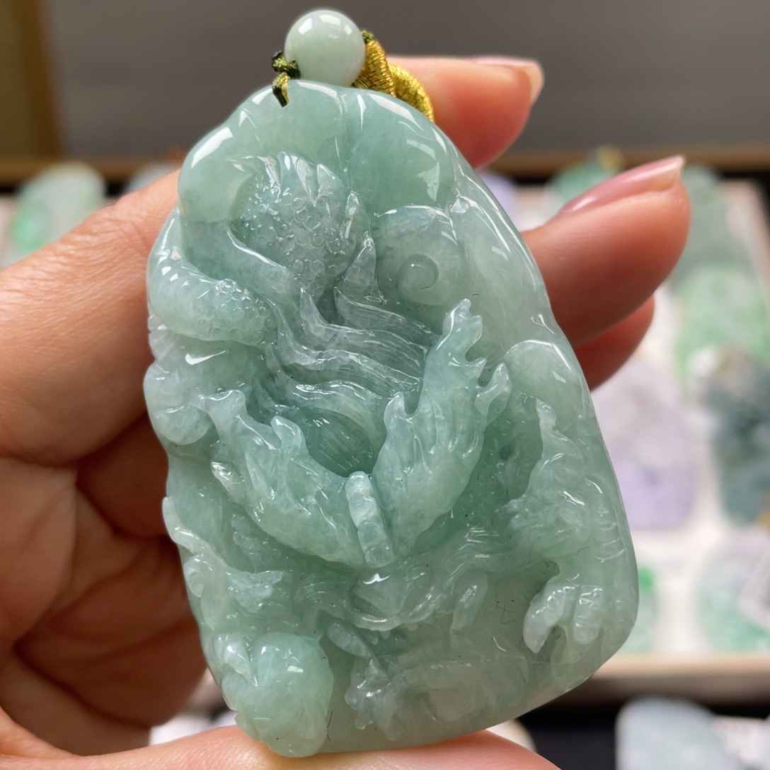 翡翠吊坠(不含链)未镶嵌