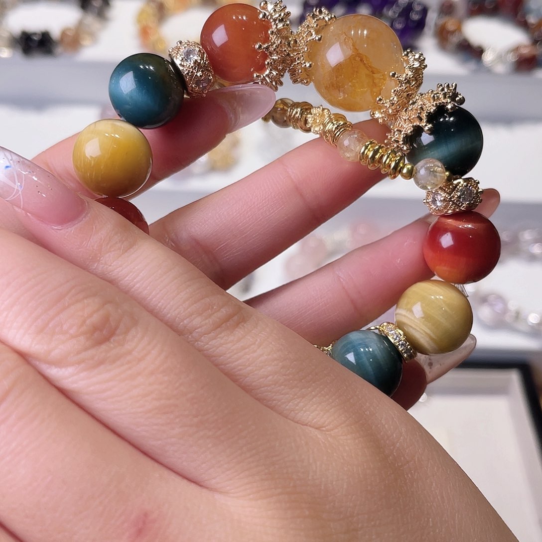 水晶手链合金@*子尺寸